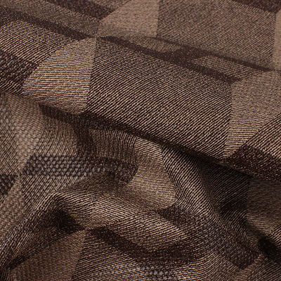 Kain Kulit Artifisial PVC Retro Printed Handbag Kulit Asli Imitasi