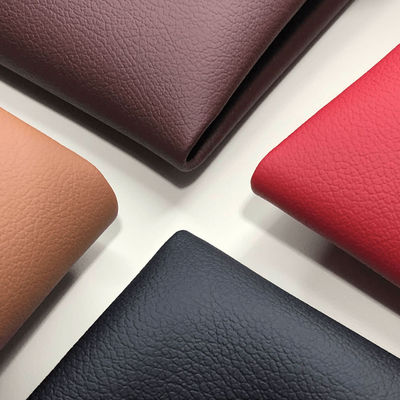 Motor Pattern Mikrofiber Kulit Untuk Car Seat Kain Kulit buatan Etika