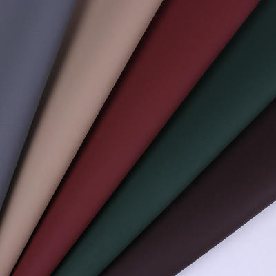 Kulit sintetis tahan abrasi PVC untuk penutup kursi mobil