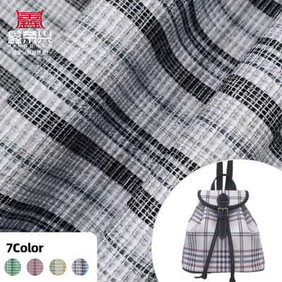 0.8mm Ketebalan 54/55" Lebar Kulit PVC tahan abrasi untuk tas tangan Sepatu dan furnitur