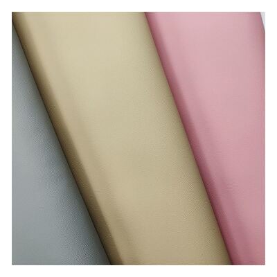 Kualitas tinggi Eco Friendly Synthetic Fux Pvc Pinhole Pattern Kain Kulit untuk Sofa Mobil