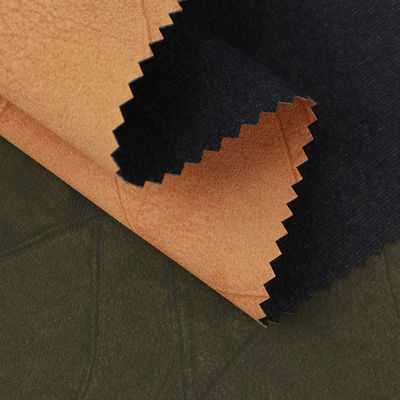 Denim Check Garment PU Kulit Waterproof Washable Bawang bawah