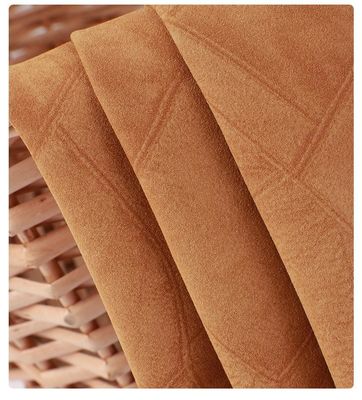 Denim Check Garment PU Kulit Waterproof Washable Bawang bawah