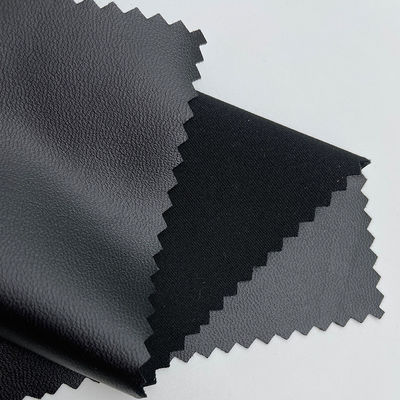 Pakaian halus PU Kulit dirajut Empat Sisi Elastis Kulit Palsu