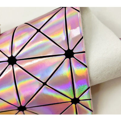 0.8mm Laser Ukiran PU Kulit Simfoni Polyurethane Kain Kulit