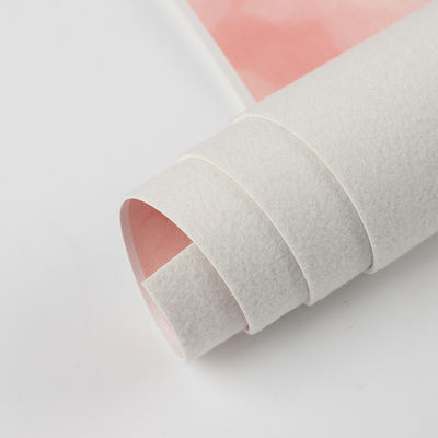 1.0mm Digital Printing Marmer PVC False Leather Brushed Bottom untuk Tas