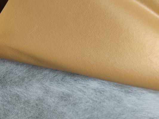 Oil Wax PVC Packaging Kulit Non Woven 0,5mm Kulit Untuk Tas Dompet