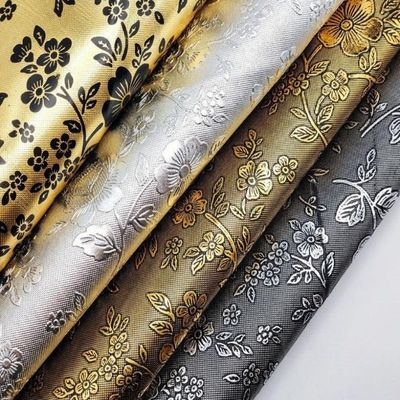 Kotak Kemasan Kulit Seri Emas Kulit PVC yang tidak ditenun