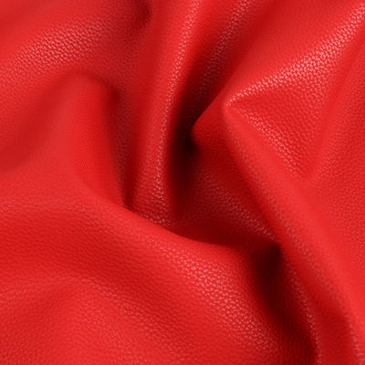 Tas tangan Lychee PU Kain Kulit Palsu Berbasis Air Kulit PU Bebas Solvent