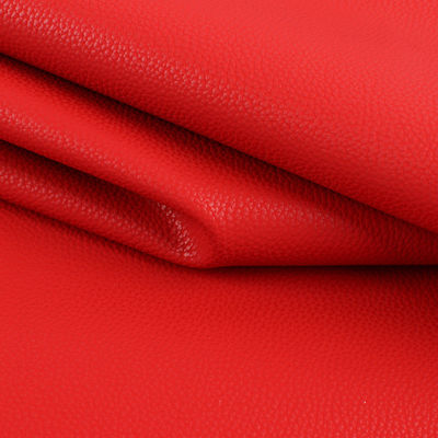 Tas tangan Lychee PU Kain Kulit Palsu Berbasis Air Kulit PU Bebas Solvent