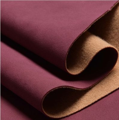 Sepatu PU Cetak Palsu Kulit Waterproof Kulit domba Yangbuck Bagian bawah yang disikat