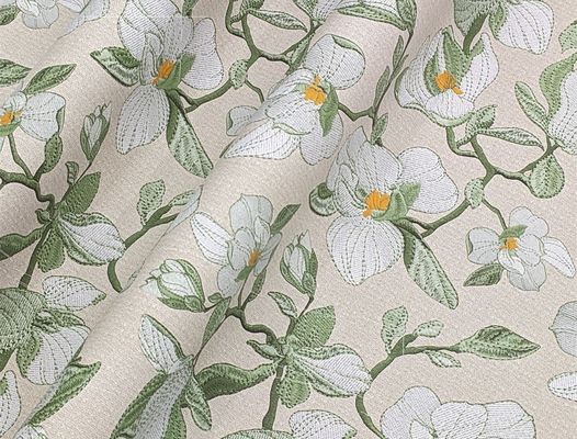 0.8mm Printed Flower Brushed Base PVC Kulit Untuk Tas Tas Packing Box Phone Case Dekorasi Penggunaan