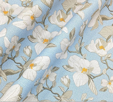 0.8mm Printed Flower Brushed Base PVC Kulit Untuk Tas Tas Packing Box Phone Case Dekorasi Penggunaan