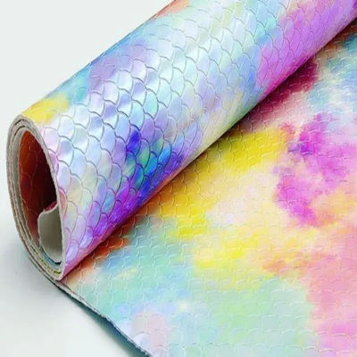 Serbaguna Laser Ukiran PU Kulit tahan air PU Kulit Palsu Berwarna