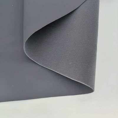 Meniru Microfiber PU Kulit tahan pakai Sepatu Kulit Palsu 1.4mm tebal