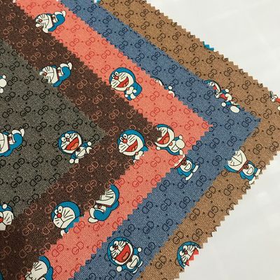 Cetak Kartun GD Surat Jingle Cat PVC Tas Kulit Palsu Kasus Telepon Paket Kotak Kain Kulit