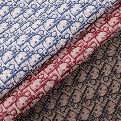 Surat Cetak PVC Tas Kulit Palsu Dompet Dompet Telpon Kasus Paket Kotak Kain Kulit