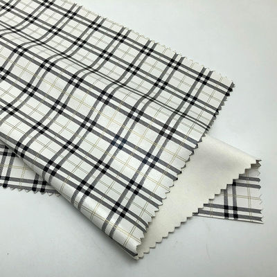 Custom Soft PU Synthetic Leather Cloth Elastic Bottom Pola Plaid Klasik