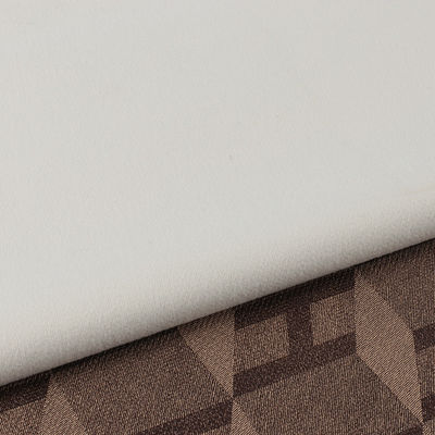 Kain Kulit Artifisial PVC Retro Printed Handbag Kulit Asli Imitasi