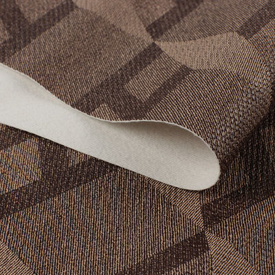 Kain Kulit Artifisial PVC Retro Printed Handbag Kulit Asli Imitasi