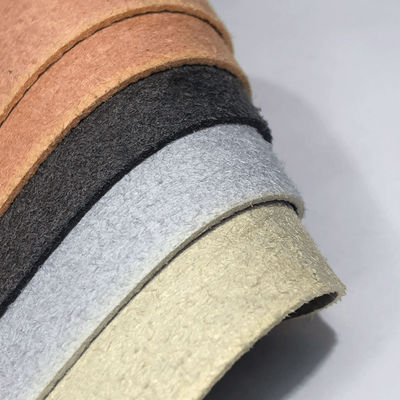 Litchi Sofa Mikrofiber Kulit Ramah Lingkungan Tapisan Kain Kulit