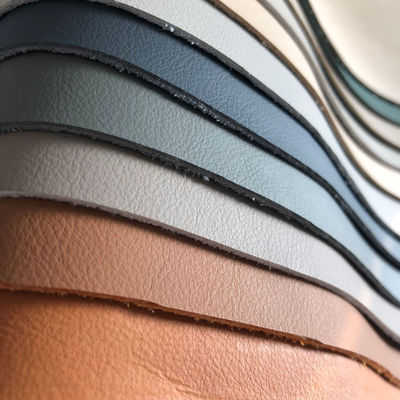 Sofa High End Kulit Mikrofiber Daur Ulang Kulit Sapi Imitasi