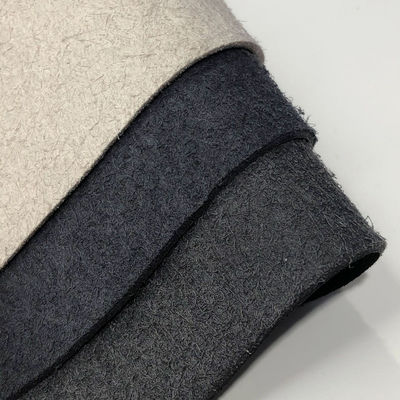 Simulasi PU Microfiber Kulit Untuk Sepatu Retro Burnt Bark Pattern