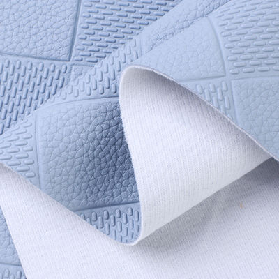 1.1mm Car Floor Mats Kulit Berlian Diukir PVC Lantai Kulit