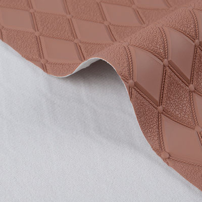 Tas PVC Serbaguna Kulit Berlian Plaid Lembut Kain Kulit Palsu Dekoratif