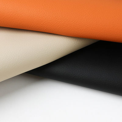 Sofa Estetika Kulit PVC Untuk Furnitur Tekstur Ringan Retardant Api