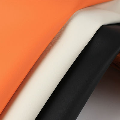 Kulit PVC Lembut Untuk Furnitur Tapisan Tekstur Kain Kulit Napa