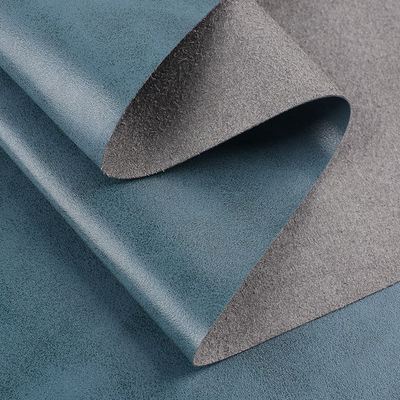 0.7mm PU Retro Mikrofiber Kulit Untuk Sepatu Ramah Lingkungan Nyaman