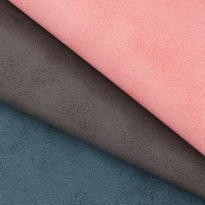 0.7mm PU Retro Mikrofiber Kulit Untuk Sepatu Ramah Lingkungan Nyaman