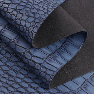 Kulit Microfiber yang diukir untuk sepatu 1.2mm Elegance Kulit Pattern Buaya