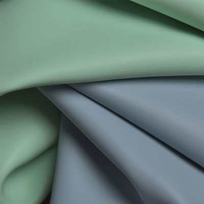 1.4mm Kain Kulit Silikon Ramah Lingkungan Mat Meja Sisi Dua Kulit