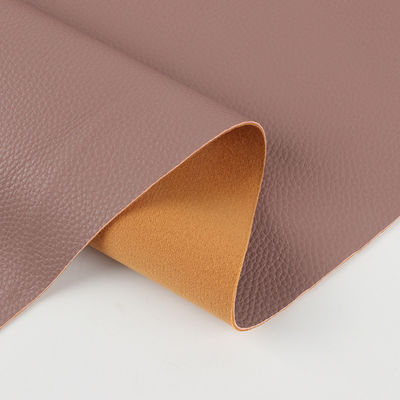 PU Rebossed Rexine Litchi Synthetic Leather Untuk Tas Wallpaper Dompet Sepatu Notebook Dengan Bahan Kulit Palsu