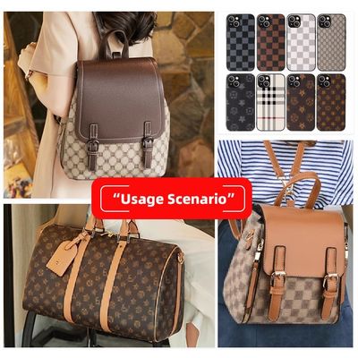 Grosir Cetak Kulit Palsu PVC untuk Tas, Kasus Telepon & Tikar Meja