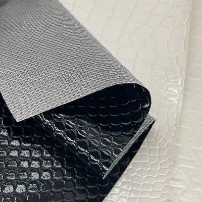 PVC Kulit Sintetis Kasus Telepon Furnitur Kerajinan Berkilau Berkilau Gaya dicat dengan fitur peregangan Lapisan tahan air untuk sofa