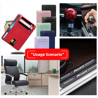 Warna Cerah Serat Karbon Palsu Biji Kulit Sintetis Kulit Artifisial PVC Sepatu Kusyen Mobil Interior Dekorasi Kain