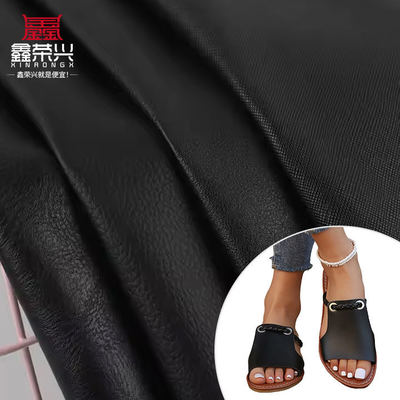 Grosir Double Brushed Backing Pvc Berbagai Pola Embossed Kulit sintetis buatan untuk tas Sofa Bahan Kulit Palsu