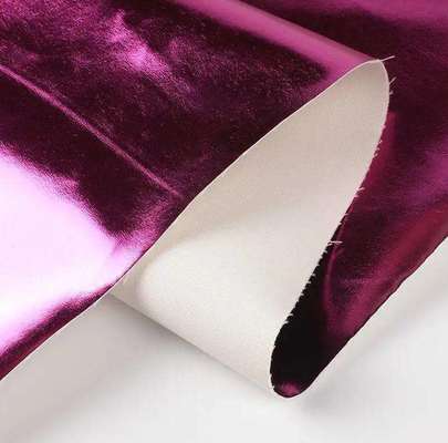 Metal Film PU R61 Sheep Grain Synthetic Leather Pakaian Dompet Kotak Sepatu Tas Notebook Kain Kulit Palsu