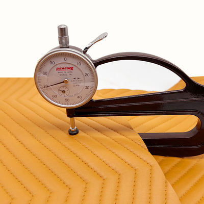 PVC Tebal 1.8mm Bordir-Emboss Garis Sintetis Kulit Imitasi Tahan Air Tas Meja Tikar Sepatu Dompet Hiasan Sabuk Sofa