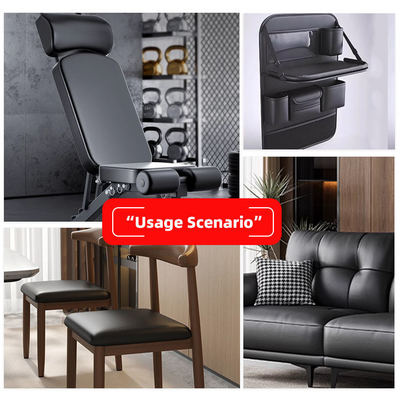 Kulit PVC Tahan Abrasi untuk Pelapis Furnitur Lebar 140cm