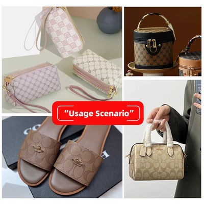 Kulit palsu PVC tahan air untuk tas, kerajinan tangan & dekorasi rumah