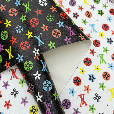 Kulit palsu PVC yang dicetak untuk tas dan kerajinan