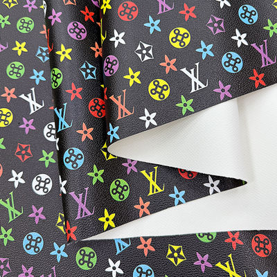 Kulit palsu PVC yang dicetak untuk tas dan kerajinan