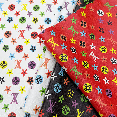 Kulit palsu PVC yang dicetak untuk tas dan kerajinan