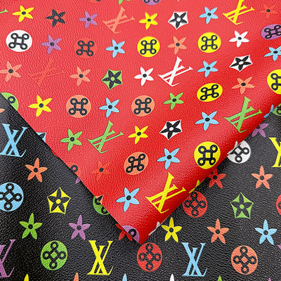 Kulit palsu PVC yang dicetak untuk tas dan kerajinan