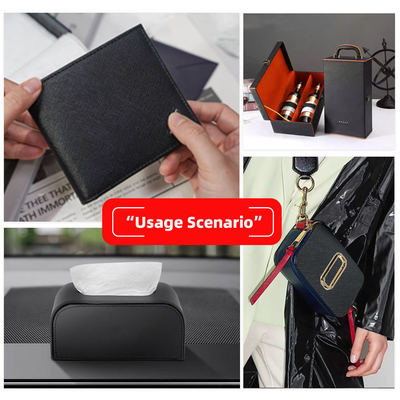 Kulit PVC Tahan Abrasi untuk Pelapis Furnitur