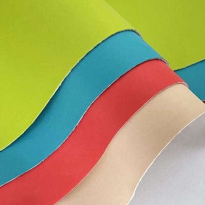 Kain Kulit Sintetis PVC untuk Meubel Tapisan 54" Lebar